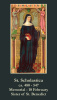 St. Scholastica Prayer Card